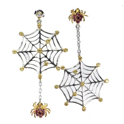 Pendientes redondos de plata de ley 925 aguamarina rodolita zafiro piedras preciosas Foto 1 de 4