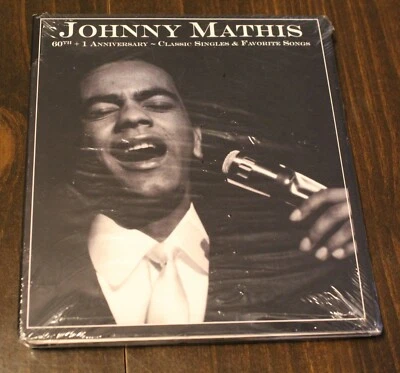 JOHNNY MATHIS 60TH + 1 ANNIVERSARY CLASSIC SINGLES & FAVORITE SONGS - 4 CD SET - Image 1 of 2