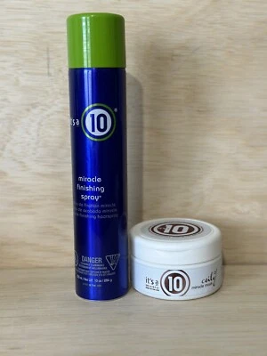 Spray en aerosol It's A 10 Miracle Finishing - 10 oz & It’s A 10 Could Miracle Mask Foto 1 de 3