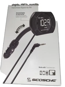 Scosche TuneIt FMTD13-SP1 Digital FM Transmitter With Back Lit Display - NIB - Picture 1 of 5