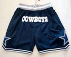 Dallas Cowboys Fans Hip Hop Mens Deep Blue Shorts with Pockets Short Pants Gift