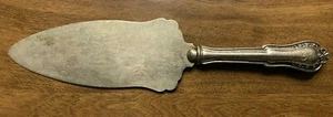 Antique SSMC Sterling Saart Bros Cake Pie Desert Serving Knife Monogram C10 - Picture 1 of 12