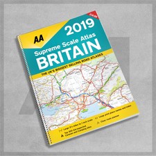 Aa Road Atlas Britain For Sale Ebay - 