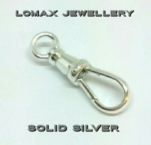 Albert clasp solid sterling silver new 925 oOo 23mm - Picture 1 of 4