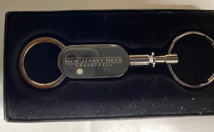 New Jersey NJ Nets Key Chain Brooklyn Nets - Picture 1 of 2