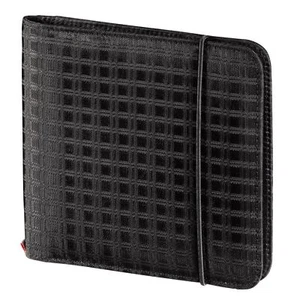 Hama CD DVD Blu-ray Tasche Wallet Mappe Case Hülle Etui für 24 CDs Nylon Schwarz - Bild 1 von 3