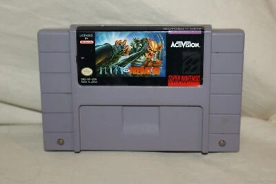 Alien vs. Predator (Super Nintendo, 1993) SNES Authentic Cartridge Only - Tested - Image 1 of 3