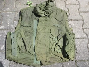 Army Armor Body Fragmentation Vest & Inlays Splitterschutz Weste M1969 Medium 74 - Picture 1 of 4