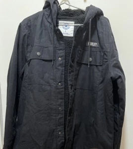 NWT Hurley Thermal Wall Hooded Coat Snap Buttons Large Snap Buttons - Picture 1 of 9