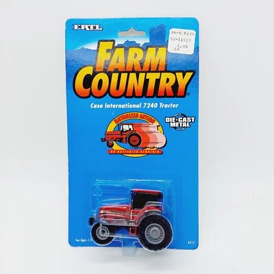 Motorized Ertl Farm Country Case IH 7240 1/64 Die Cast Tractor New NIP 4617 - Image 1 of 4