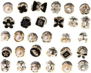 Mixed Brooch Pins for Women, 30 Pcs Cover Up Button Pins for Clothes, Modesty - Picture 1 of 6