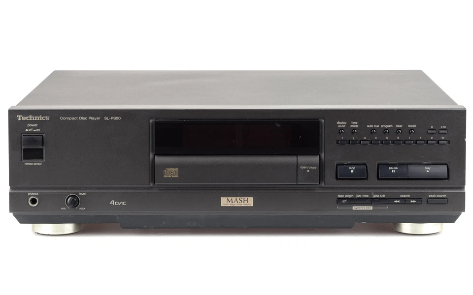 Technics SL-PS50 CD Player + FB / Linearmotor / gewartet 1 Jahr Garantie [1] - Bild 1 von 4