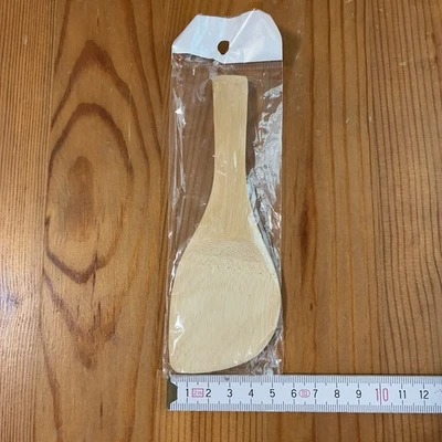 Rice Poop Rice Scoop Wooden Small - Image 1 of 4