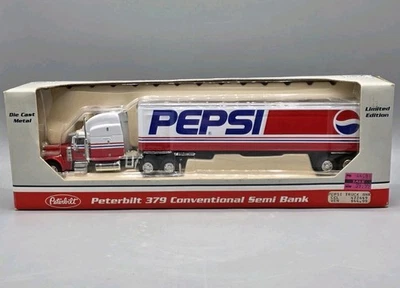 PEPSI Peterbilt 379 Conventional Semi 1:64 Diecast, Liberty Classics Spec Cast - Image 1 of 4