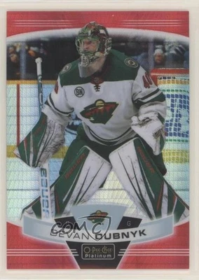2019-20 O-Pee-Chee Platinum Red Prism /199 Devan Dubnyk #85 - Image 1 of 2