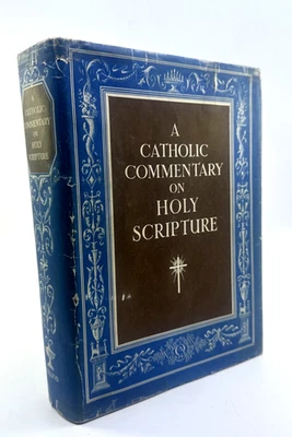 A CATHOLIC COMMENTARY ON HOLY SCRIPTURE - 1953 - Biblical Study - Maps - Vintage Foto 1 de 4