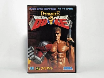 Dynamite Duke W/Box Manual Sega Mega Drive MD Genesis Very Good Used Game NTSC-J - Image 1 of 3