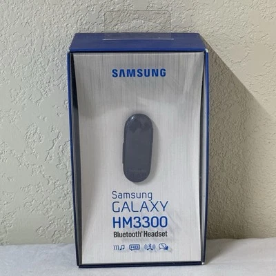 Samsung HM3300 Bluetooth Headset HM-3300 Blue Noise Reduction NEW SEALED - Image 1 of 4