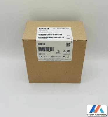 Siemens SIMATIC 6EP1334-2BA20 SITOP PSU100S 24 V/10A fuente de alimentación e... - Imagen 1 de 3