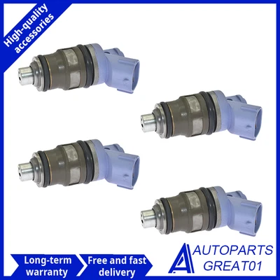 Set of 4 Fuel Injectors For 1991-1997 Toyota Previa 2.4L I4 US - Image 1 of 4