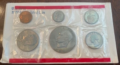 1977 Partial Mint Set, FV $1.91 - Image 1 of 3