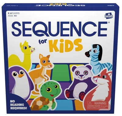 SEQUENCE for Kids -- The 'No Reading Required' Strategy Game by Jax and Goliath, - Image 1 of 4