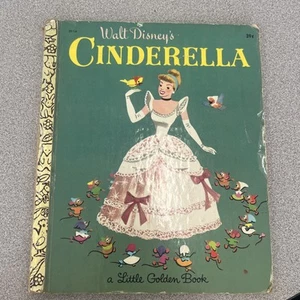 Vintage 1969 Little Golden Books Cinderella Golden Press New York - Picture 1 of 5