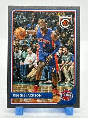 Reggie Jackson 2015-16 Panini Completo - Plata #199 Detroit Pistons Foto 1 de 2