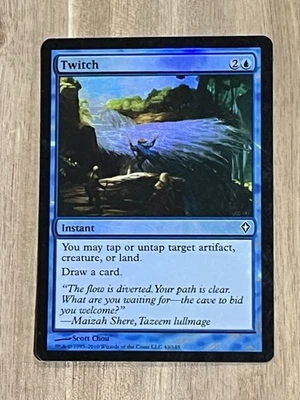MTG Magic Card Twitch Foil 43/145 LP Lightly Played - Image 1 of 2