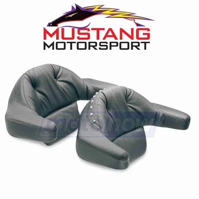 Mustang Extended Arm Wrap-Around Backrest for 1996-2006 Harley Davidson pz Foto 1 de 4