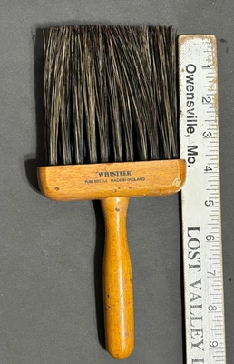 WHISTLER Pure Bristle 4" DRAGGER Artist Paint Brush LOEW-CORNELL WH 35 ENGLAND - Image 1 of 4