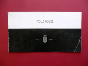 Rolls Royce Silver Wraith Auto Mechanisch 50er Jahre Sehr Selten Grafik - Bild 1 von 5