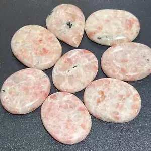 Sunstone Heliolite Cabochons Wholesale Jewelry Necklace Making Supply - Picture 1 of 2