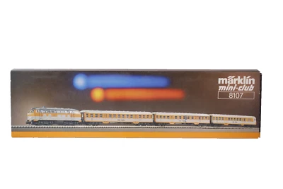 Märklín Mini-Club 8107 DB 218 City Bahn Locomotive & Passenger Car Set Z Marklin - Image 1 of 4