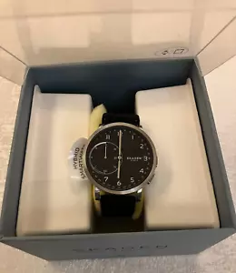Skagen Hagen Smartwatch ibrido silicone nero - SKT1122 - 42 mm - NUOVO DI ZECCA! - Foto 1 di 9