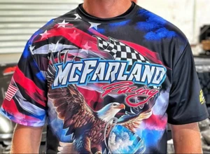 Cleetus McFarland - V24 Team Jersey - Bald Eagle - Size XL - Limited Edition - Picture 1 of 4