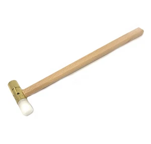 Jewellers Hammer Brass Head Fibre Tool Precision Jewellery Making Hammer Crafts - Picture 1 of 6