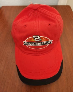 NASCAR Dale Earnhardt Jr. #8 RED Baseball Cap - Picture 1 of 1