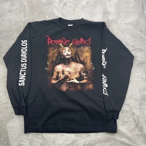 Vintage Rotting Christ Hemd Herren Large schwarz Y2K Metal Rock Band Musik Tour Konzert - Bild 1 von 17