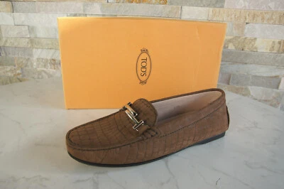 Tods Tod ´ S Eu 36,5 Mocassins Chaussures Basses Braun Neuf Autrefois - Photo 1/4