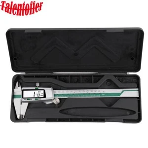 Micrómetro electrónico digital Vernier de acero inoxidable LCD de 150 mm - Imagen 1 de 14