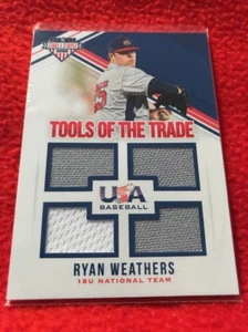 2018 USA Stars & Stripes Tott Ryan Weather Game Used Jersey! X4! /299! Rare - Picture 1 of 1