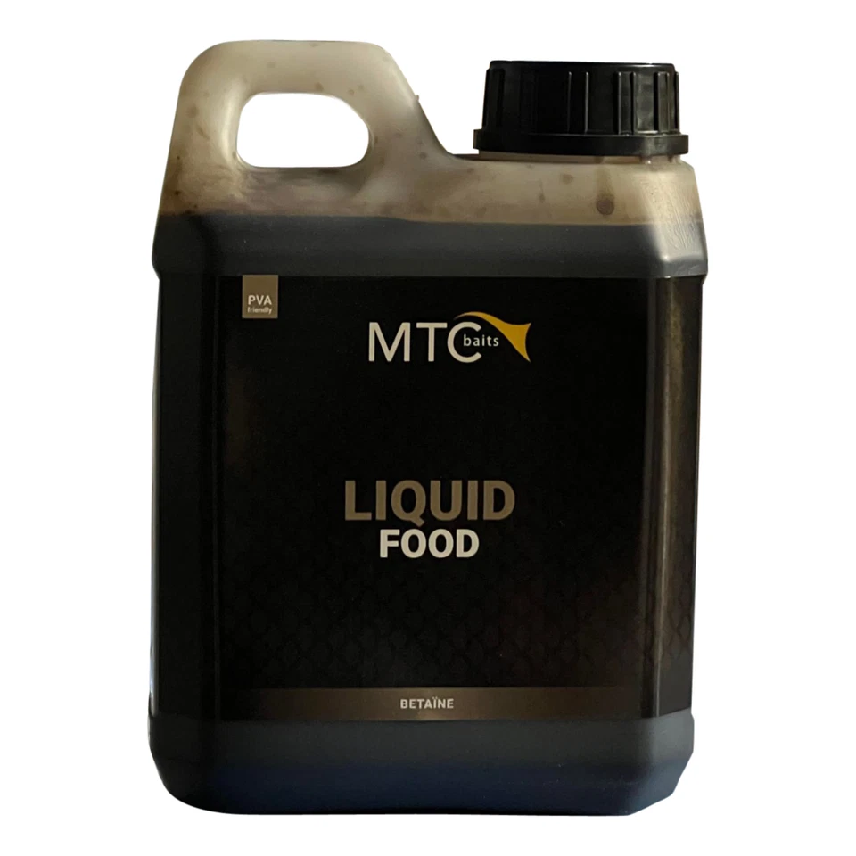 MTC BAITS LIQUID FOOD BETAINE 1L ATTRATTORE NATURALE CARPFISHING BOOSTER A1571 - Image 1 of 1