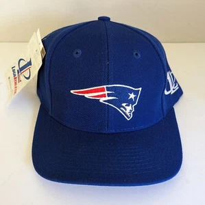 Vintage New England Patriots Logo Athletic Adjustable Wool Cap Hat NWT - Picture 1 of 7