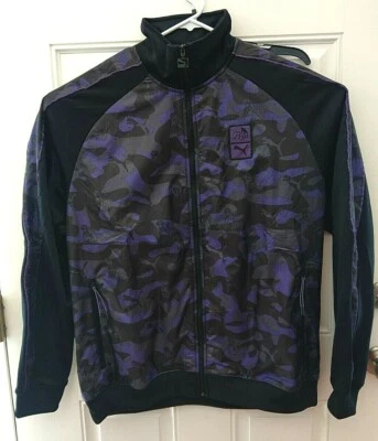 PUMA x PRPS Opulance T7 Negro-AOP Camuflaje Púrpura 578706 01 Para hombres Talla XL Foto 1 de 4