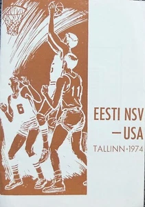1974 Basketball Match USA-Soviet Estonia - Picture 1 of 3