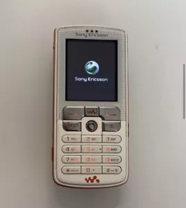 Sony Ericsson W800i Weiß Orange Accu Neu Top Zustand Händler Garantie Geprüft - Bild 1 von 3