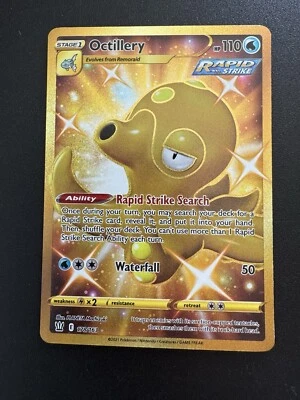 Pokemon Sword & Shield Battle Styles - Octillery 178/163 Secret Rare Near Mint - Image 1 of 2