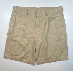 Pantalones Cortos Callaway Golf Beige Tostado Para Hombre Talla 38 Serie X Plisados Delanteros Algodón - Imagen 1 de 7