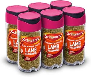Schwartz Rosemary and Garlic Lamb Seasoning 38 G | Jar | Pack of 6 | Expertly of - Picture 1 of 6